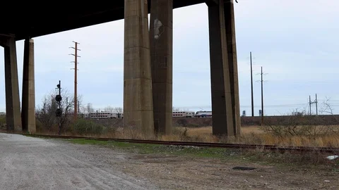 New Jersey Transit Rail Train Stock Footage 106356450