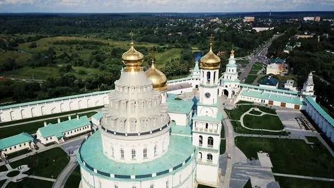 New Jerusalem monastery Stock Footage 116805692