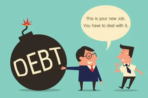New job Stock Illustration