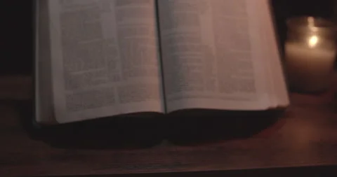 New King James Bible 2 Chronicles 7:14 Stock Footage