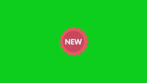 New label animation - Vector art.4K video.Simple motion animation. Video stock 146213736