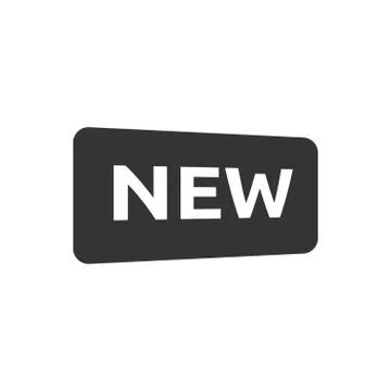 New label icon Illustration