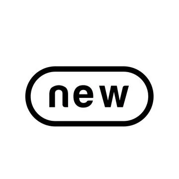 New label icon vector design Stock Illustration