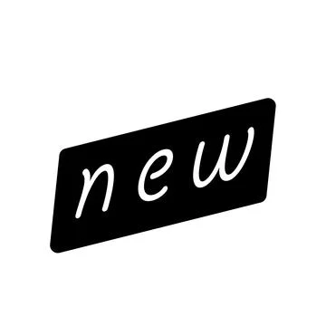 New label icon vector design Stock Illustration