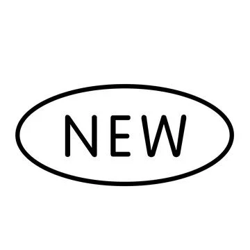 New label icon vector design Stock Illustration