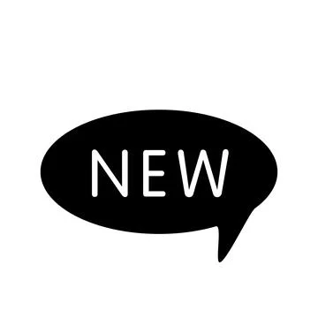 New label icon vector design Stock Illustration