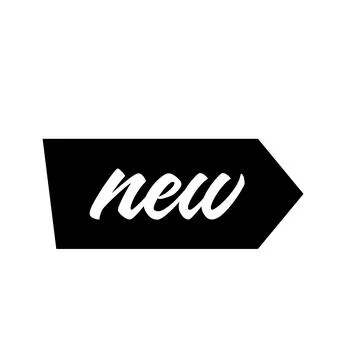 New label icon vector design Stock Illustration