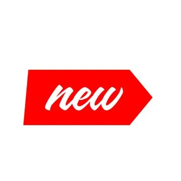 New label icon vector design Stock Illustration