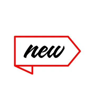 New label icon vector design Stock Illustration