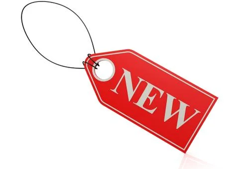 New label Stock-Illustration