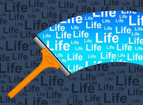 New life 스톡 일러스트