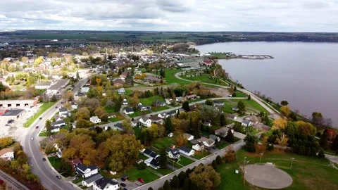 New liskeard waterfront Stock Footage 162917235