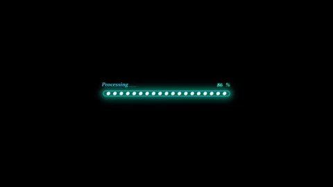 New Loading scale. Video animation on transparent background. Video loading.. Stock Footage 332958900