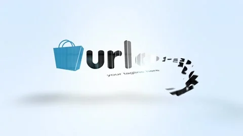 New  Logo Slices 库存 After Effects
