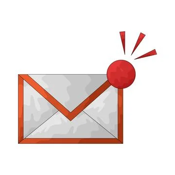 New Mail illustration Ilustração Stock