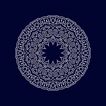 New mandala designs vector illustration Stock-Illustration