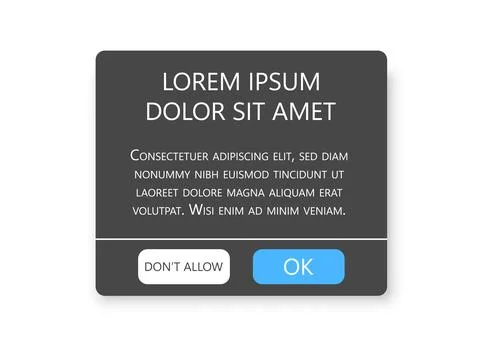 New message icon in flat style. Incoming inbox email vector illustration on.. Stock Illustration