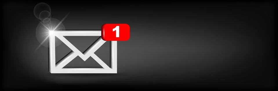 New message icon Stock Illustration