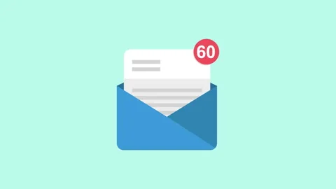 New Message icon, online chat text line icon notification with Alpha Matte Stock Footage 342590167