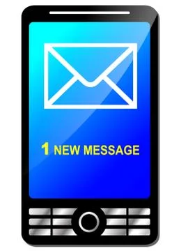 New message Stock Illustration