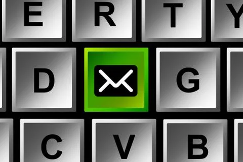 New message Stock Illustration