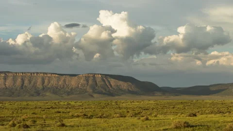 New Mexico Cloud Time-Lapse Stock Footage