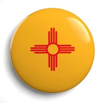 New mexico flag Stock Illustration