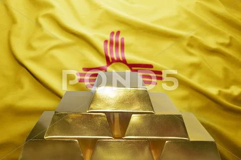 New mexico gold reserves Stock Photos