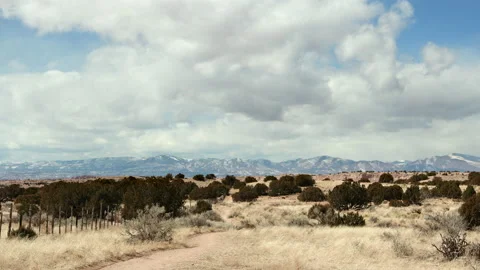 New Mexico High Desert Timelapse Stock Footage 196337847
