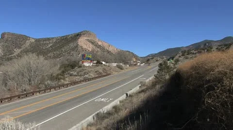 New Mexico highway Stock Footage 18195293