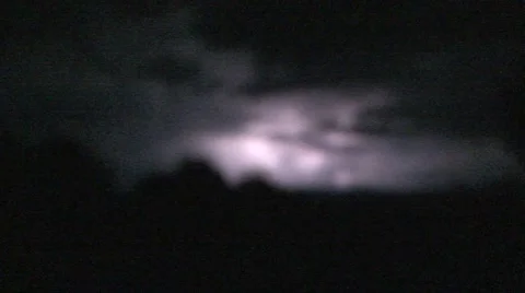 A New Mexico lightning storm over the mountains. Stockbeeldmateriaal 41775143