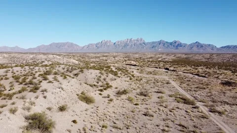 New Mexico Organ Mountains Stock Footage