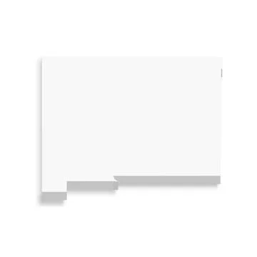 New Mexico US state 3D vector map Stock Illustration