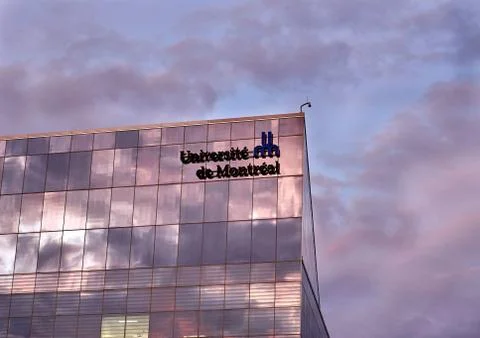 New MIL campus, the Science Complex of Universite de Montreal. Stock Photos