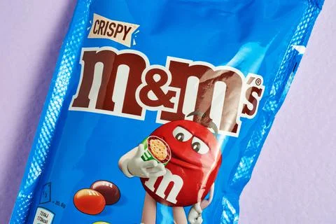 New MMs crispy Stock-Fotos