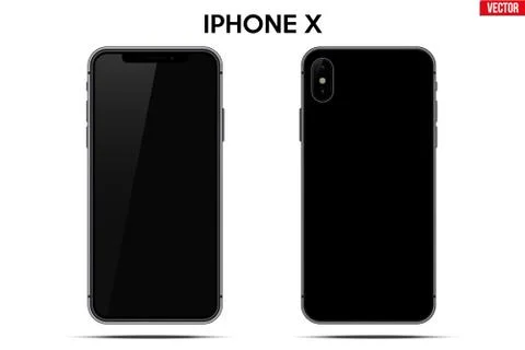 New model Iphone X Stock Illustration