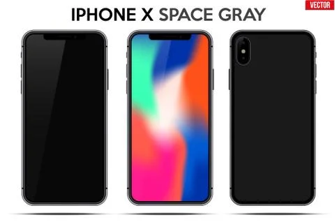 New model IPhone X Stock Illustration