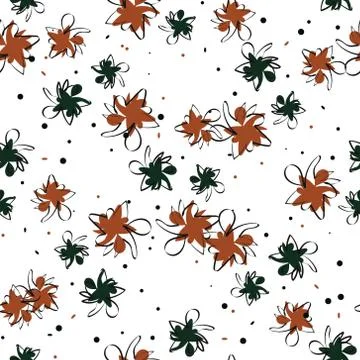 New model seamless pattern repeat for any web design on white background. Stock Illustration