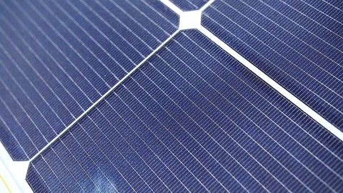 New modern energy source solar panels Stock Footage 113067694