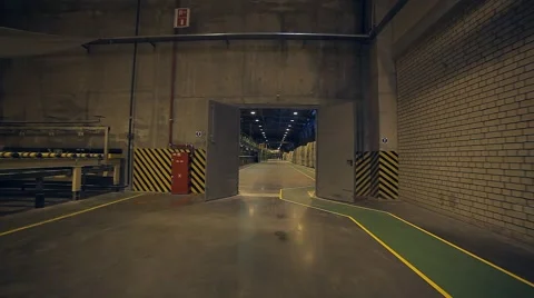 New modern industrial plant Stock Footage 59592826