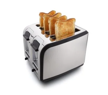 New modern toaster Stock Photos