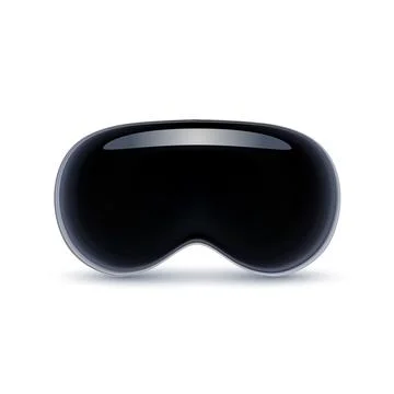 New modern VR glasses. Virtual reality headset. Realistic 3D vector Illustration Stock-Illustration