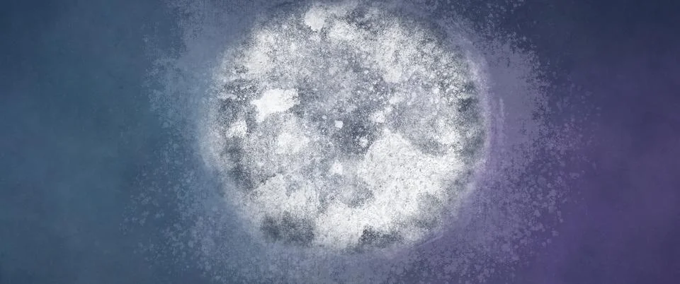 New Moon Stock Illustration