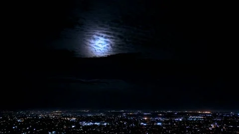 New Moon Timelapse 库存影片 150978595