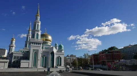 New Mosque  in Moscow 動画素材 64271448