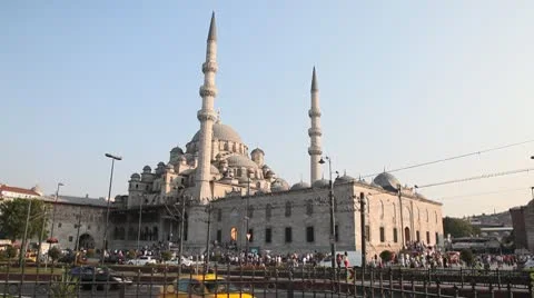 New Mosque ( Yeni Cami ) 스톡 동영상 9533853