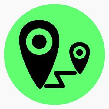 New navigation vector icon Stock Illustration