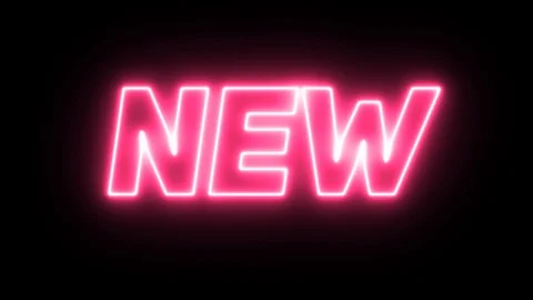 "NEW" neon style Stock Footage 106895335
