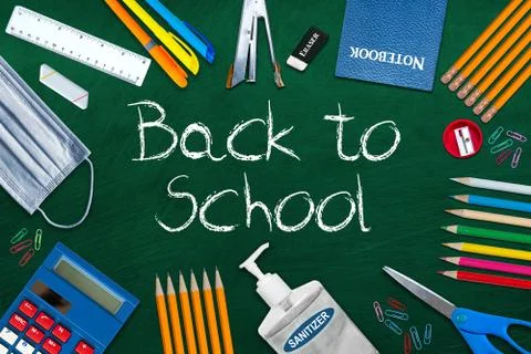 New Normal on Back to School Measures During Covid-19 Pandemic Stock Photos