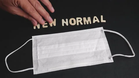 New normal concept. New normal life after COVID-19 crisis impact Stock-Footage 139430629